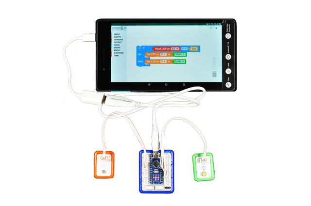 Iot Based Educational Kit Digital Tinker Orbits Power 5V Material PCB Connector JST Brand STEMROBO Shape Rectangle Display Type - Image 4
