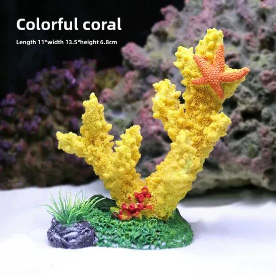 Mini Aquarium Coral Ornament Fish Tank Decor 1Y MOQ100 15D - Image 6