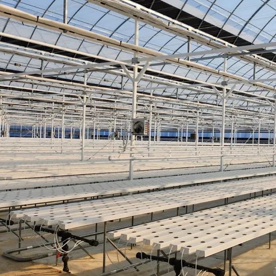 PVC Channel Hydroponics Farm Irrigation Vertical Farming Equipment Hydroponics System - Image 4