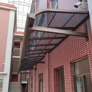 Custom Polycarbonate Outdoor Canopy for Retractable Roof and Patio Awning - Image 5