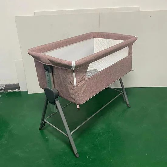 Foldable Steady Adjustable Basic Bedside Baby Bassinet Crib - Image 6