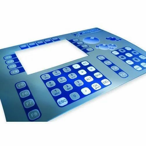 Conductive Membrane Keyboards Thickness 5mm Keypad Button Polyester Printing Screen Printing Application Home - Image 1