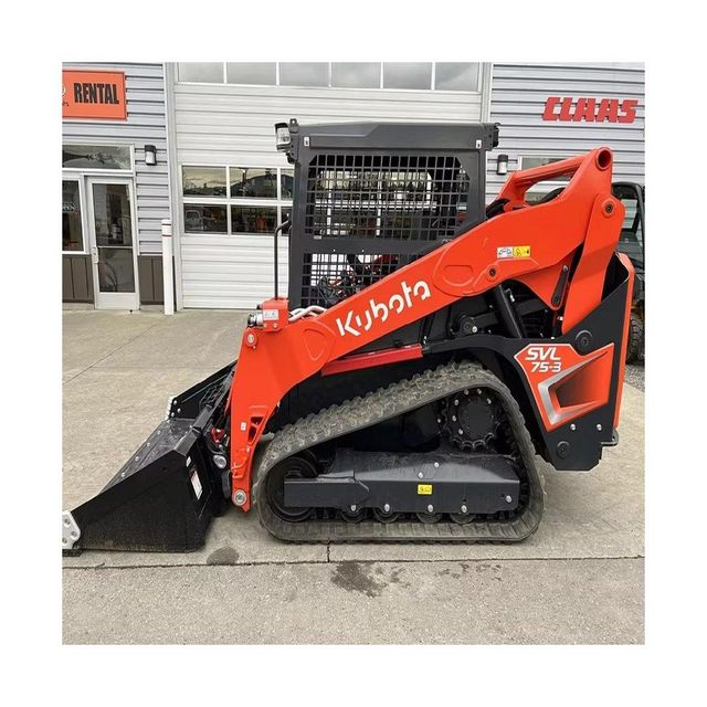 Kubota SVL95-2 compact track loader for digging loading and grading work high performance skid steer with strong engine and reliable construction durability - Image 3