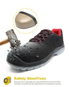 New Mould Shoes Work Boot with Light Weight Insoles PU Gender Male Catagory S3 Model NO. 882 Material Leather Origin P R China - Image 1
