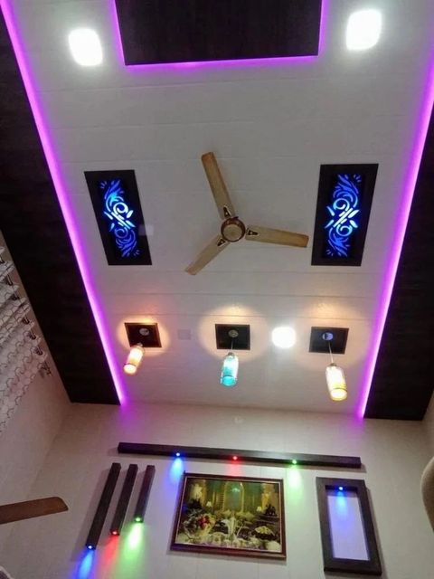 PVC False Ceiling Work Services Texture Modern Designs Fire Resistance Resistant Termite Resistance Resistant Moisture Resistance - Image 4