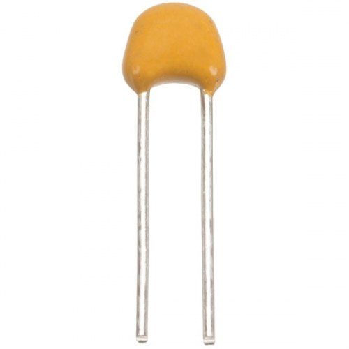 Ceremic Capacitor Tolerance 10 % Lead Spacing 5 mm Temp Coefficient Y5U Voltage Rating 50 VDC Operating Temperature -25 C to 85 - Image 1