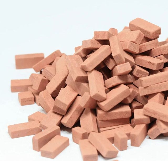 ATM Rectangular Red Clay Brick, Size: 9 In X 4 In X 3 In Brand ATM Color Red Material Clay Shape Rectangular Size 9 in x 4 in x 3 - Image 2