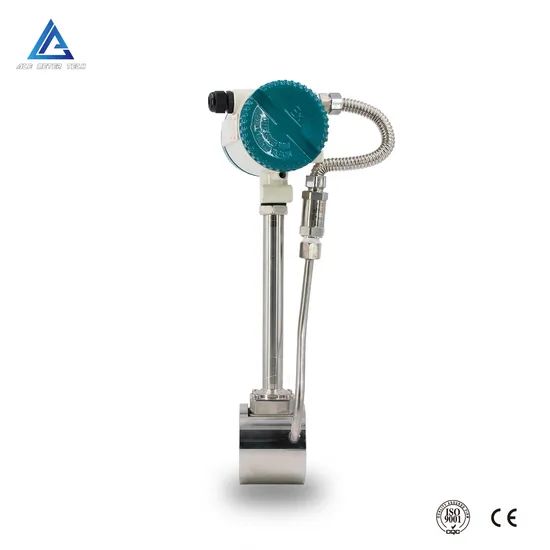 Tri-Clamp Connect Vortex Flowmeter Gas Vortex Flow Meter for Superheated Steam - Image 4