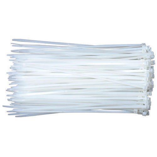 200 Mm 4.8 Mm Plastic Cable Tie Color White Width 4.8 mm Length 200 mm Material Plastic Packaging Type Packet Quantity Per Pack 100 - Image 2