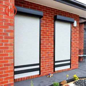 Aluminium Security Rolling Window Roll up Door Wind Proof Roller Shutter - Image 6