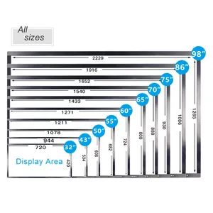 85 Inch Led Touch Panel Affordable 65 Inch LED Touch Screen Interactive Display Panel from ...