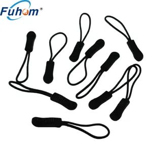 Zipper Puller Rope Cord Rubber Pullers for Zipper Accessories - Image 1