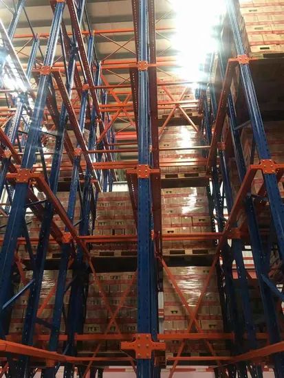 HD Warehouse Storage Drive in Racking Closed Open Height 5-15m Structure Rack Color Ral System Trademark HEGERLS HS Code - Image 1