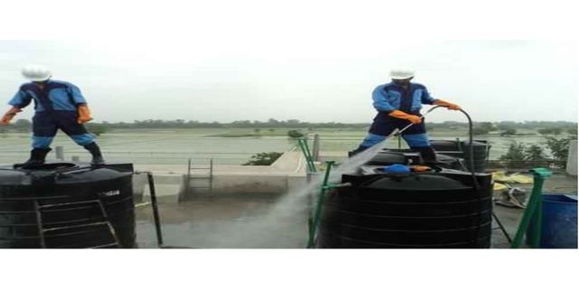 Hydros Water Tank Cleaning Service Technology hydros Tank Type Concrete Pricing Strategy Inexpensive Rates Frequency Quarterly, One Time, Yearly, - Image 1