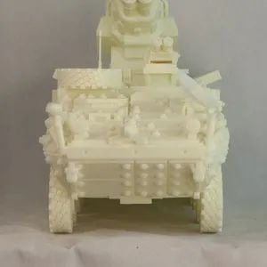 Custom Combat 3D Printed Tank Model for Display Prototype Service - Image 3