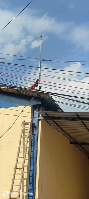 Conventional Lightning Arresters Rated Voltage 22kV Rated Current 100kA Protection Purpose Prevent Damage To Structures And Electrical - Image 1