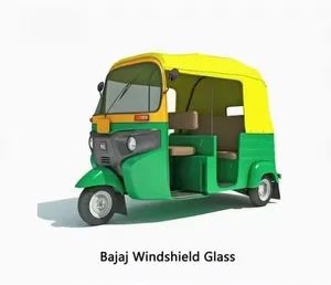 Tricycle Car Glass Three Wheeler Front Windshield Origin China Model NO. YGBA037 HS Code 7007190090 Security Level High Certification ISO, - Image 5