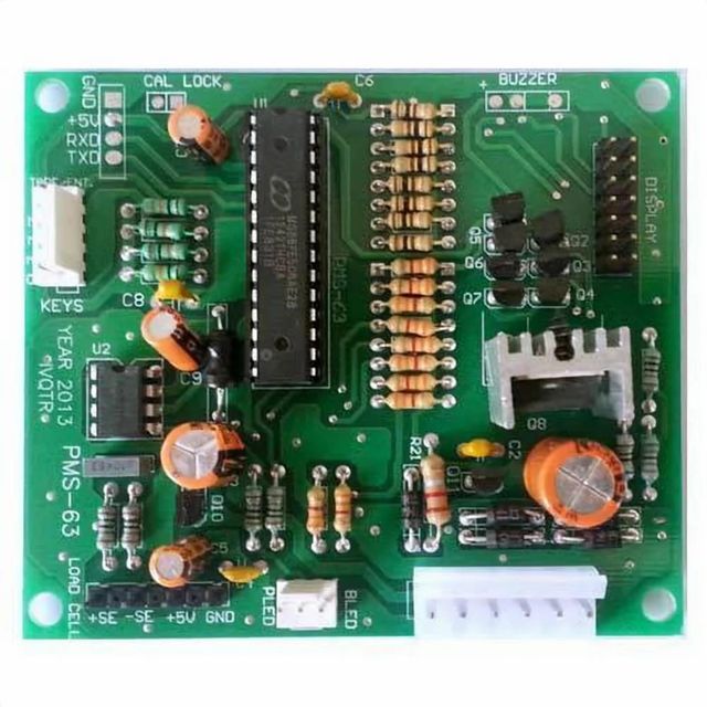 Multilayer Weighing Scale Circuits Board Layer Count 2 Min Hole Size 0.2mm Board Type Multilayer Solder Mask Green Mask- - Image 1