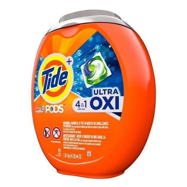 Wholesale Tide Distributors Tide Ultra OXI Power PODS with Odor Eliminators Laundry Detergent Pacs, 48 Count - Image 4