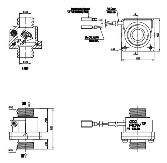 Simple Working Principle Flow Switch for Pump Switch Control of Other Water Systems - Image 6
