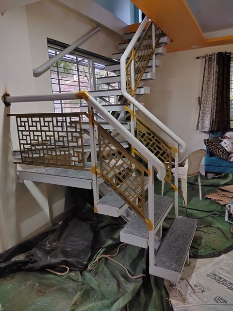 Interior Mild Steel Spiral Staircase Type Spiral Position Interior ...