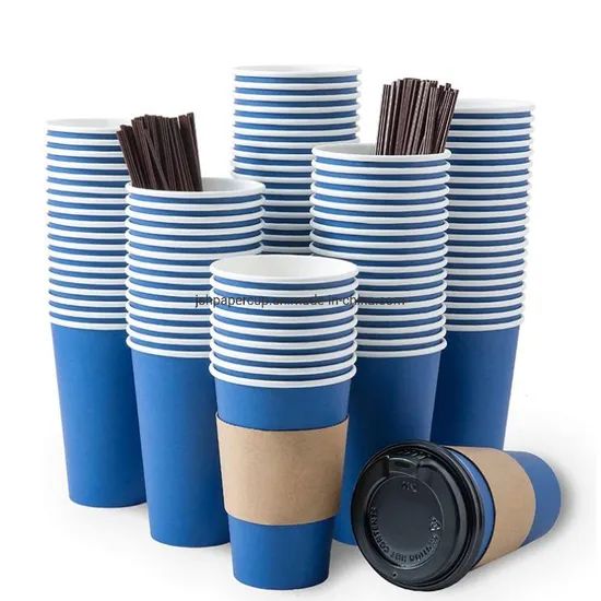 Customized Printed Single Wall Paper Cup Coffee Cup Packaging Disposable Paper Cup - Image 1