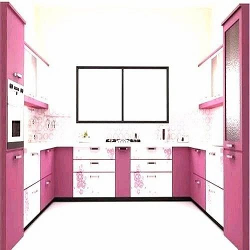 Mirror finish acrylic Modular Kitchen Material Wooden Appearance Modern Door Finishing Acrylic Finish Type Powder - Image 3