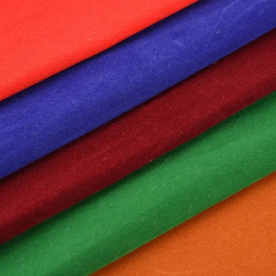 100% Polyester Tricot Flock Fabric 150-180GSM Plain GOAT Short Fiber 25-30M Roll MOQ1000 25-30D - Image 6