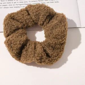 Factory Price Autumn Winter Striped Creative Large Intestine Headband - Image 1