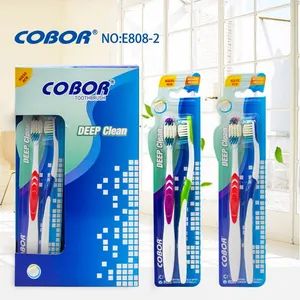 4 Sets Toothbrush for Adults with Multiple Brushing Options Usage Home Age Group Adult Handle Material PP Brush Hardness - Image 1