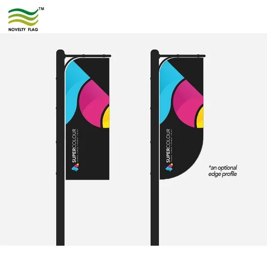 Outdoor Advertising Custom Hanging Banner Roadside Street Flags - Image 4