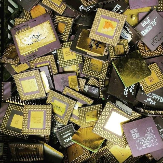 High Grade CPU Scrap for Recycling | Ceramic & Gold Recovery Processor Scrap - Image 4