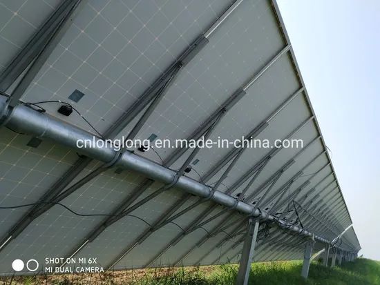 Horizontal Single Axis Solar Tracker System PV Bracket - Image 2