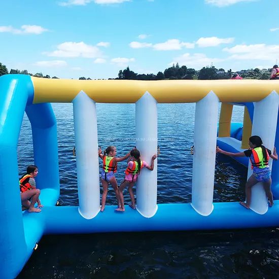 Colum Bridge Children Play Game Kids Sports Slide Playground Water Park - Image 2