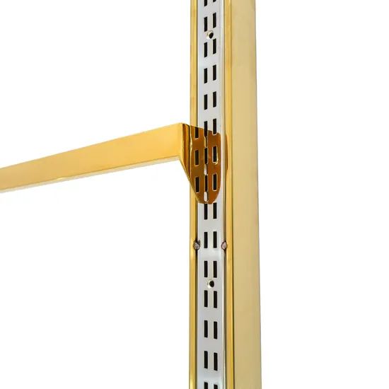 Clothing Racks Gold Display Coat Rack Hanger Shelf Garment Display Clothes Hanging Clothing Rack - Image 4