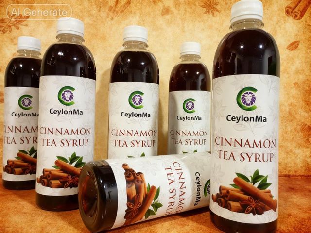 Cinnamon Tea Syrup (500ml - USD.4) - Image 1