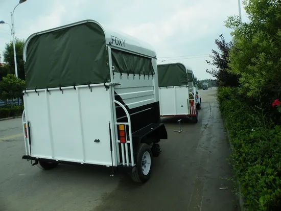 Factory Customized 2 Horse Racing Transport Trailers - Image 2