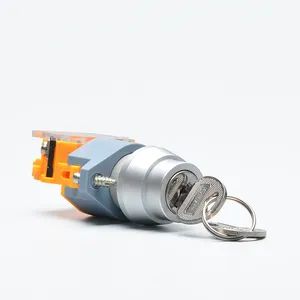 IP45 La110-A2-Y Push Buttons Switch Rotary Key Switch Brand Utl Color Grey Origin China Trademark UTL Type Composite HS Code 85318090 - Image 4