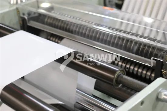 Automatic Adhesive Sticker Label Slitting Machine - Image 3