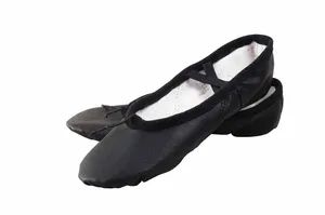 2 Soles Leather Ballet Shoes (BL) - Image 1
