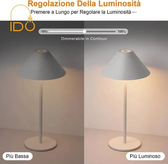 Indoor Outdoor Portable Atmosphere Book Light Dimmable LED Table Lamps - Image 2