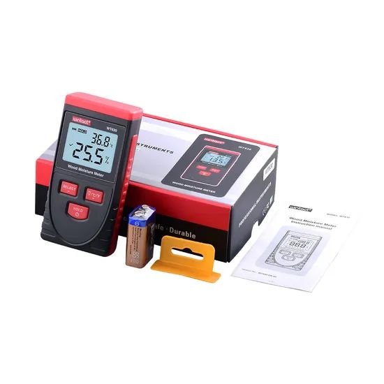 Wood Moisture Meter Without Damaging Inductive with Humidity Temperature Measurement - Image 6