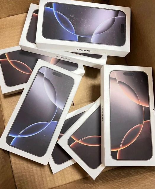 New Apple iphone 16 pro max factory unlocked smart phone authentic original sealed in box with warranty buy 2 get 1 free - Image 3