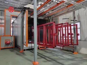 Compact Paint Spray Booth with Exhaust System for Laboratory Testing Use - Image 4