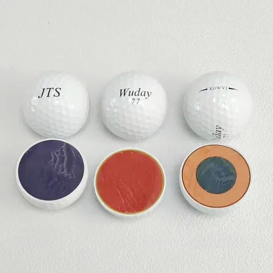 Customized Logo 3 PC Golf Urethane Balls Dimple 332 Color White Packing Color Box HS Code 9506320000 Diameter - Image 3
