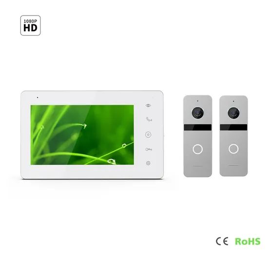 7 Inches Screen Smart Doorbell Video Doorphone Home Security Interphone - Image 2