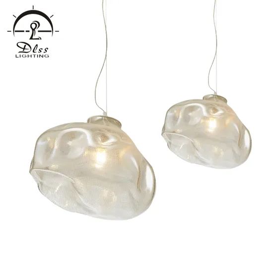 Creative Glass Smoky Deocrative Pendant Lamp LED Light - Image 3
