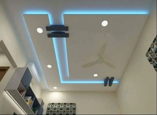False Ceiling Work Service Acoustic Control Soundproofing Thermal Insulation Energy Efficiency Design Flexibility Custom Designs, Lighting - Image 3