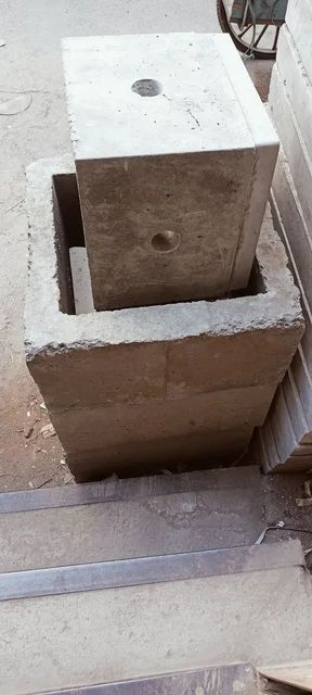 Readymade chamber Brand SE Color Grey Shape Square Material Concrete Dimensions 450x450x300mm Country of Origin Made in - Image 6