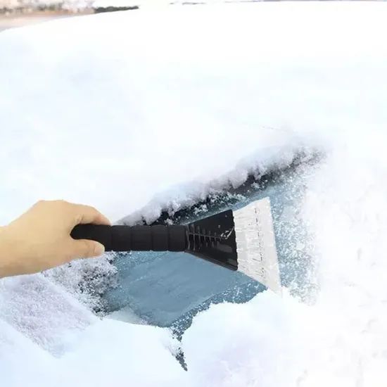 Ice Car Scraper OEM Heavy Duty EVA Handle Transparent Ice Scraper Hand Ice Scraper with Custom Logo - Image 6